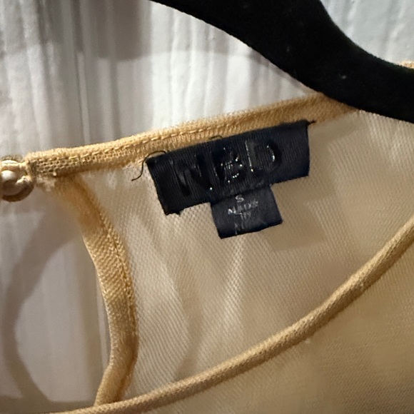 NBD Sequin Dress with Mesh - Picture 4 of 5